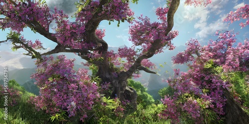 flowers in the forest