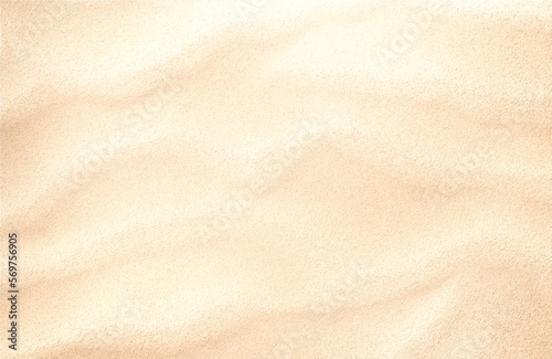 Blurred abstract graphic design of sand textured background with light brown beige tone summer lighting.