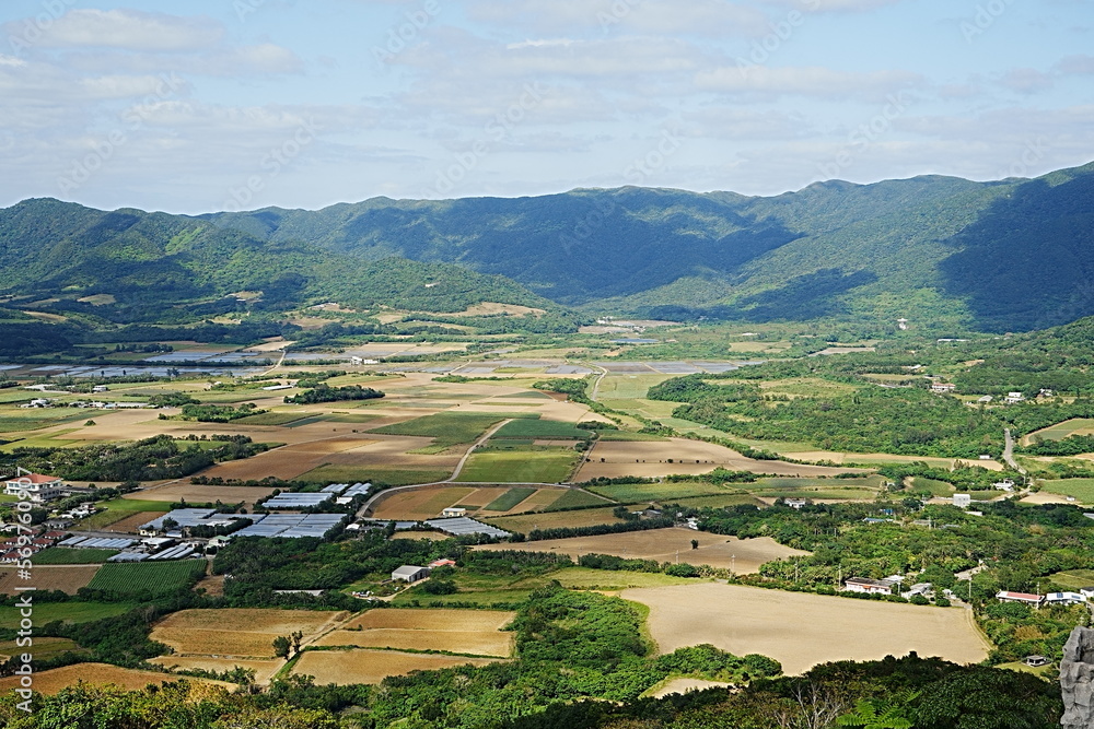 Naklejka premium landscape of region