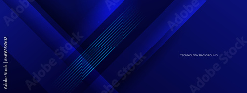 Abstract blue gradient. Blue background. Technology background.