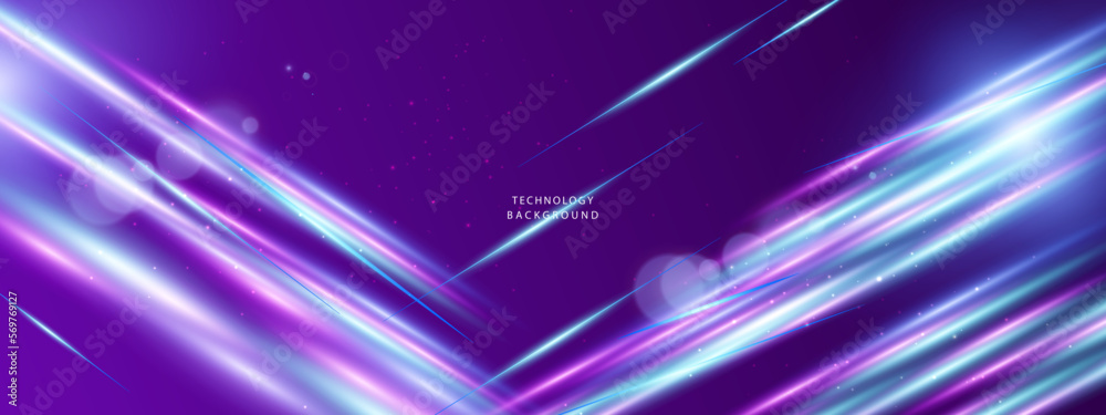 Obraz premium Modern technology circuit board texture background design. Waves flow. Quantum explosion technology. Quantum computer technologies concept. Futuristic blue circuit board background vector motherboard