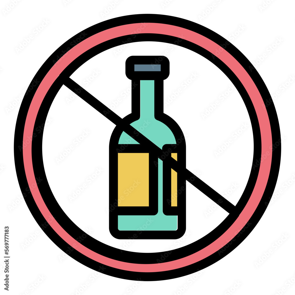 Liquor prohibited icon Liquor prohibited icon