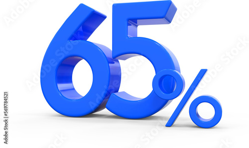 Discount 65 Percent Blue