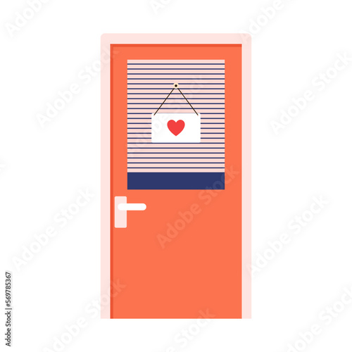 Door cartoon vector isolated. Heart door cartoon. vector. Valentine's day sign. Free Download Door cartoon vector isolated. Heart door cartoon. vector. Valentine's day sign. - GFXLoad