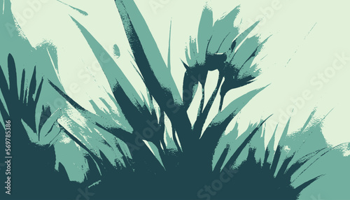 plantation abstract plant background illustration vector graphic