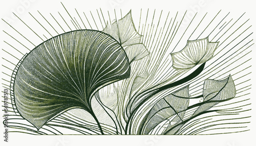plantation abstract plant background illustration vector graphic