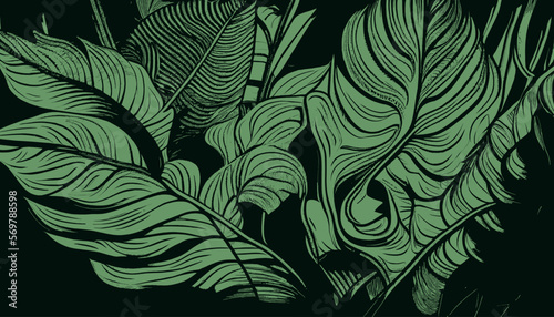 plantation abstract plant background illustration vector graphic