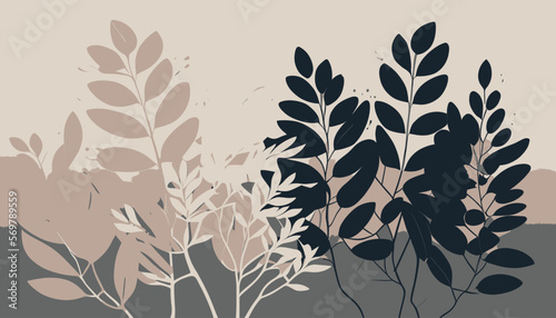plantation abstract plant background illustration vector graphic