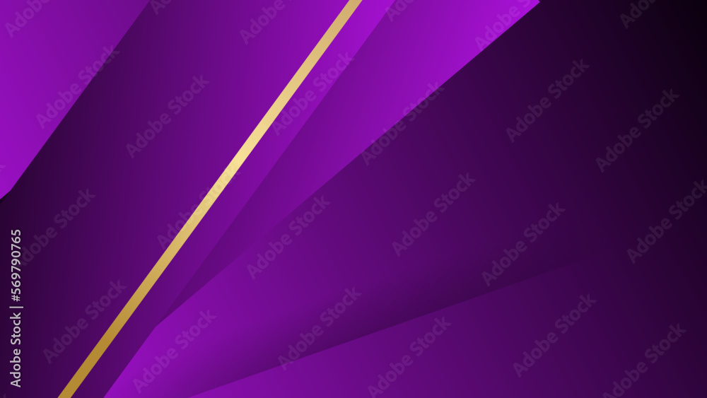 Modern and simple banner design. Abstract design with geometric shapes trendy purple gradient. Can use for business presentation, poster, template. Modern and simple banner design. Abstract design with geometric shapes trendy purple gradient. Can use for business presentation, poster, template.