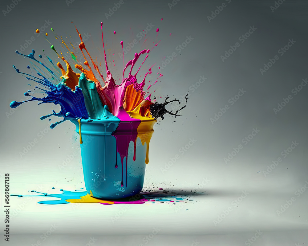 Paint Bucket Splash