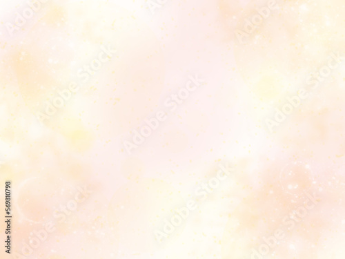Plakat w ramie キラキラ光る優しいピンクの背景素材 春