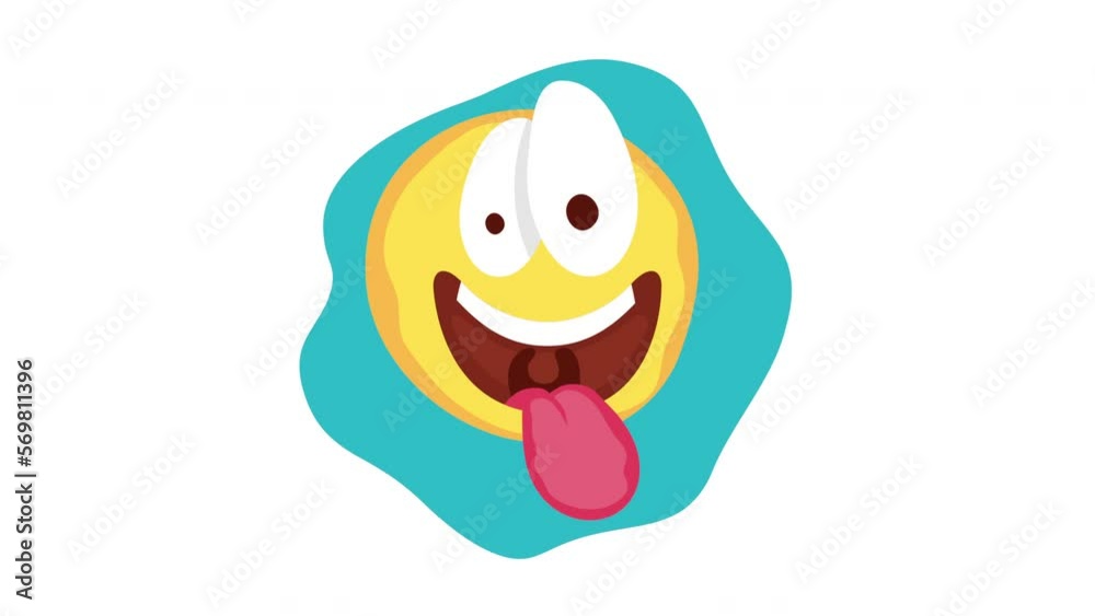 crazy emoticon face comic animation crazy emoticon face comic animation