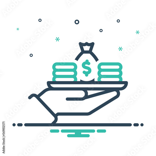 Mix icon for instead