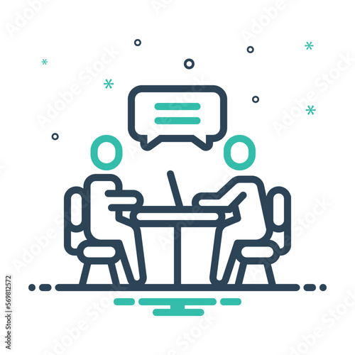Mix icon for interview