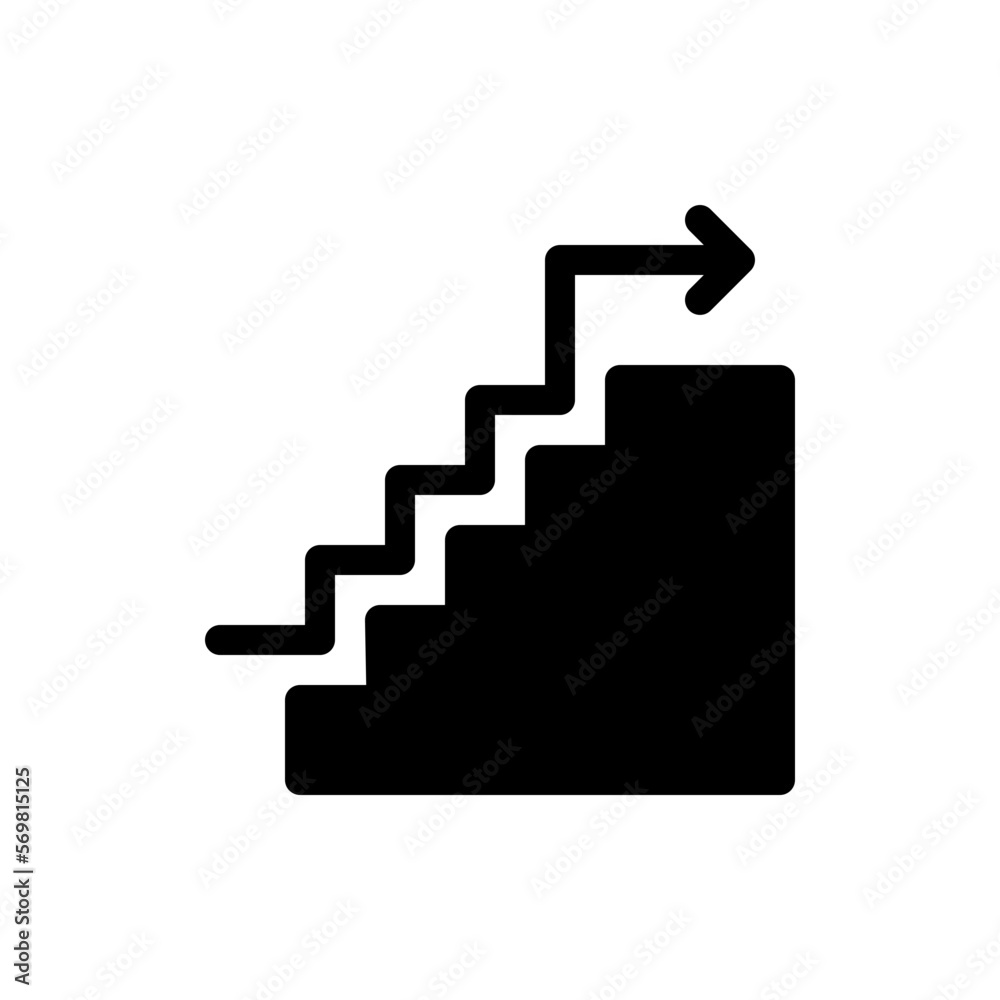 step by step glyph icon step by step glyph icon