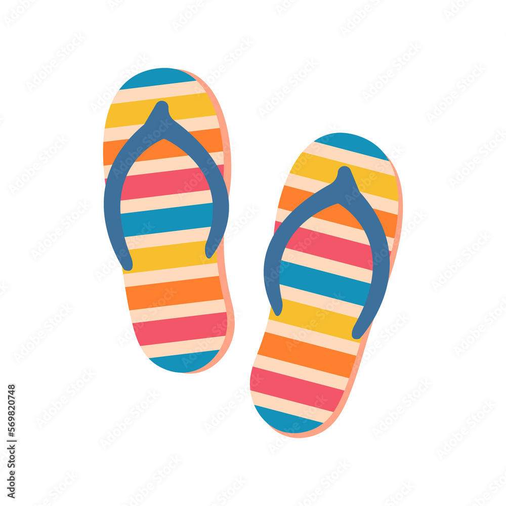 flip flop beach shoes Relaxing by the sea during the holidays flip flop beach shoes Relaxing by the sea during the holidays