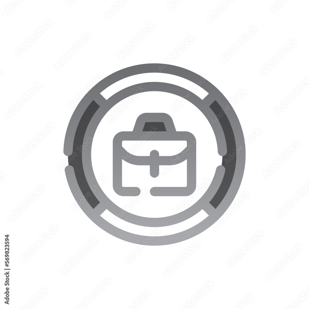target two tone gradient icon target two tone gradient icon