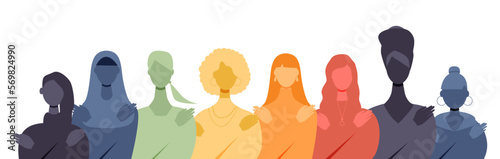 Women of different ethnicities together. #EmbraceEquity.