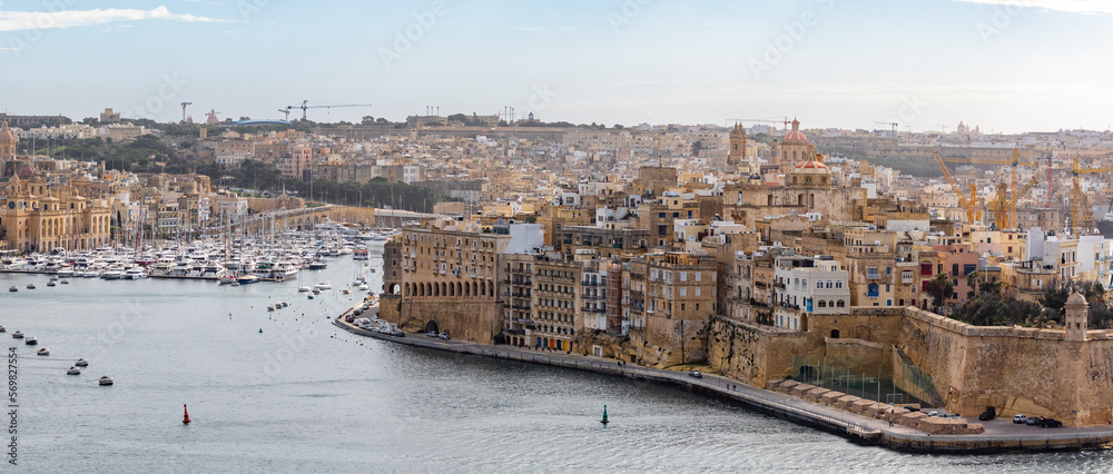 view of the three cities, Malta