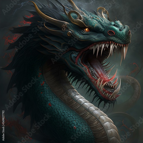 Asian Dragon icon  © Lina