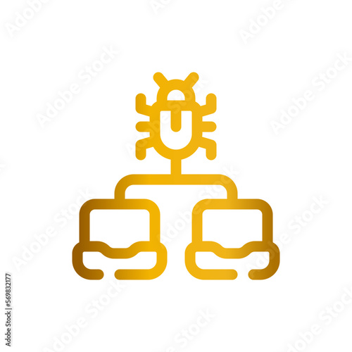 virus gradient icon