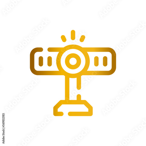 webcam gradient icon