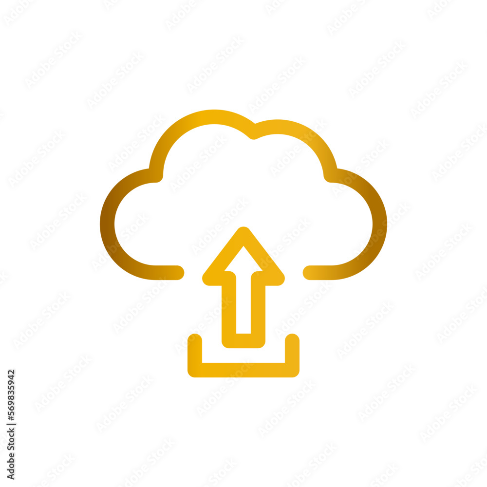 upload gradient icon upload gradient icon