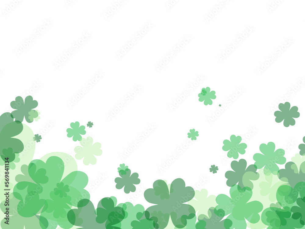 st patricks day shamrock background