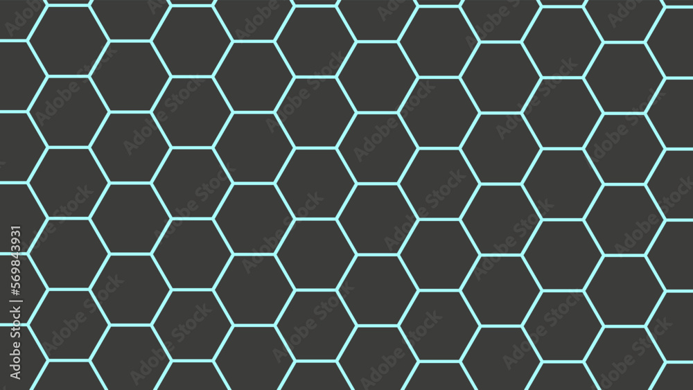 Abstract background of hexagon. White honeycomb with a gradient color. Isometric geometry. colorful hexagons background. Random displacement. Good background. Simply geometric pattern and Copy space. Abstract background of hexagon. White honeycomb with a gradient color. Isometric geometry. colorful hexagons background. Random displacement. Good background. Simply geometric pattern and Copy space.