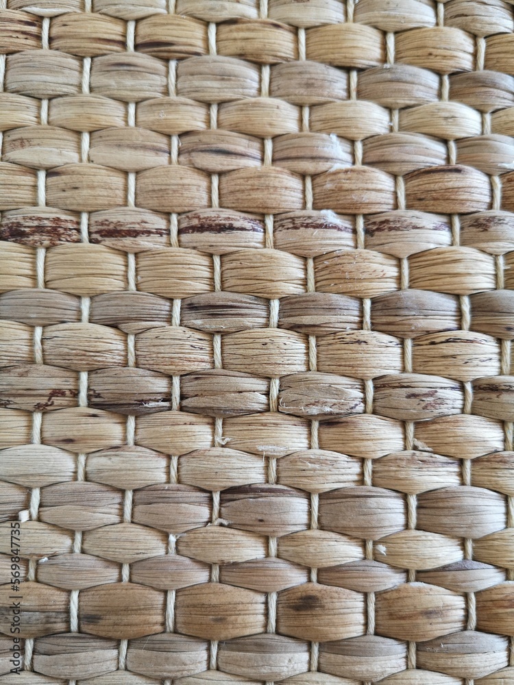 Fototapeta premium woven basket texture