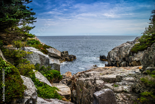 The lovely Duck Harbor Isle au Haut in Acadia National Park, Maine photo