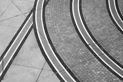 Black brick wall texture background