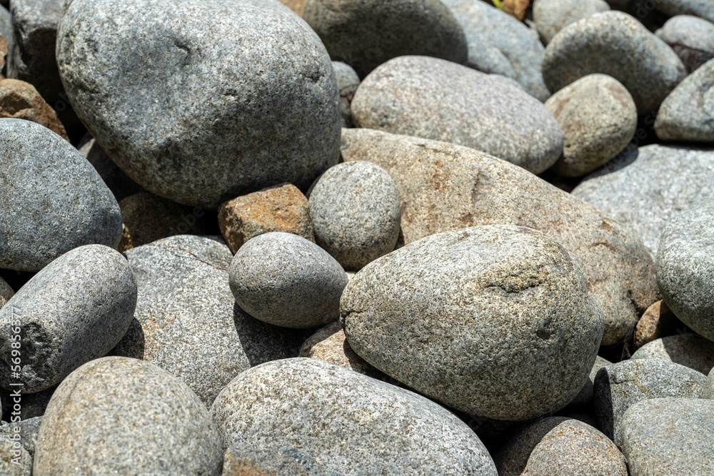 pebbles on a beach in tasmania australia pebbles on a beach in tasmania australia