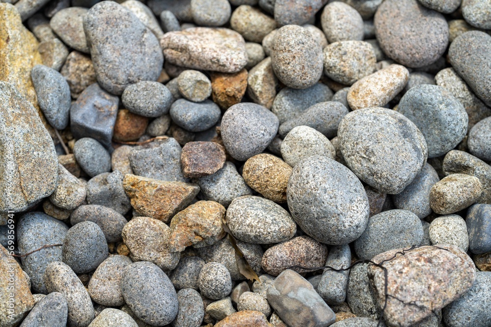 pebbles on a beach in tasmania australia pebbles on a beach in tasmania australia