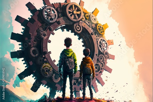 background with a person