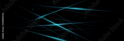 Abstract laser beams of light. Isolated on a black background. Vector illustration eps 10.