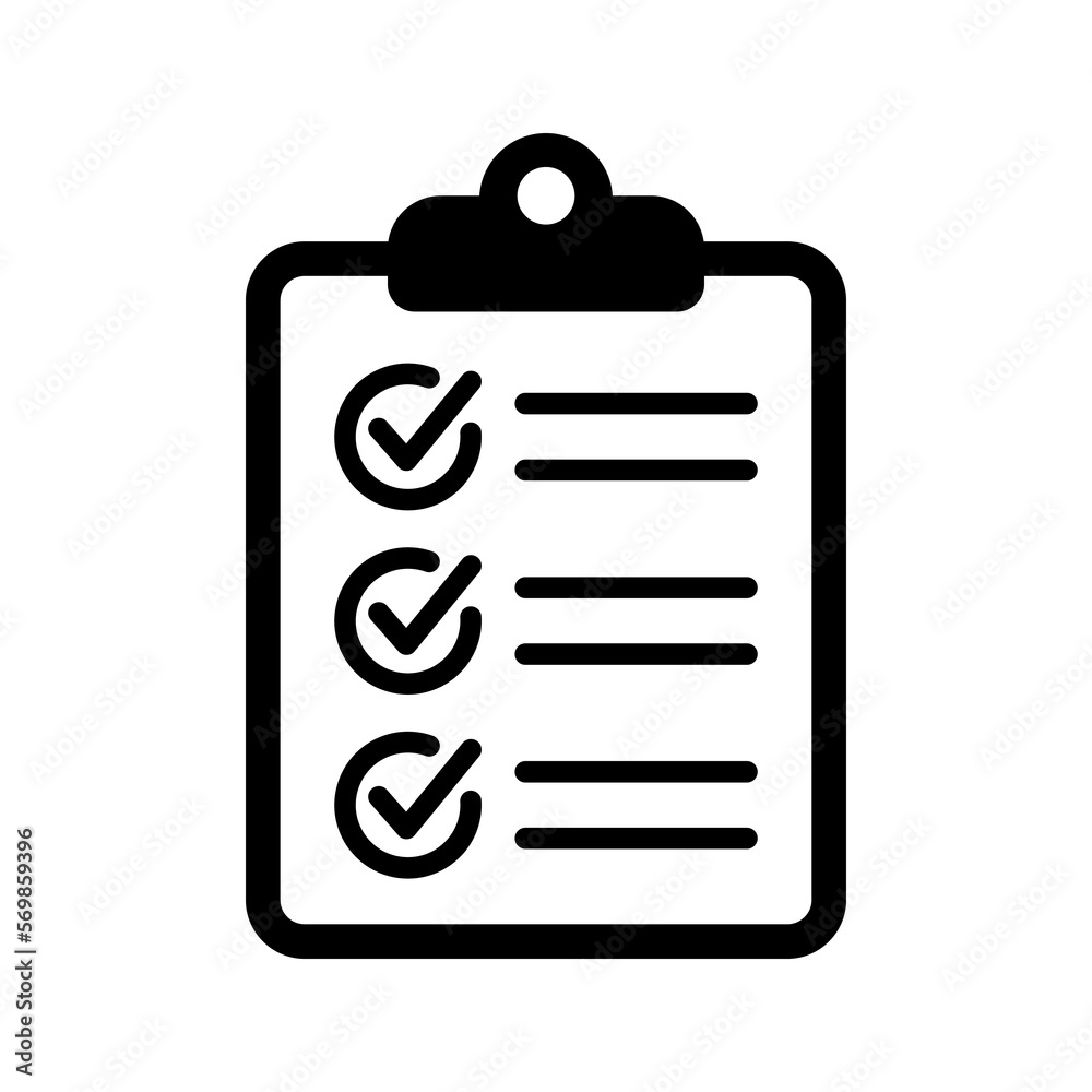 Project management icon. Clipboard and checklist icon. To do list vector icon for web site and app design. Project management icon. Clipboard and checklist icon. To do list vector icon for web site and app design.