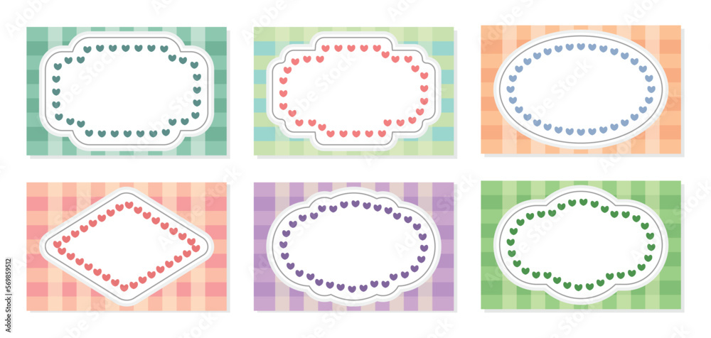 set of colorful square backgrounds, with white geometric blank space in the middle. Template design for birthday, valentine, wedding greeting cards. set of colorful square backgrounds, with white geometric blank space in the middle. Template design for birthday, valentine, wedding greeting cards.