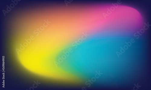 Abstract colorful background with waves