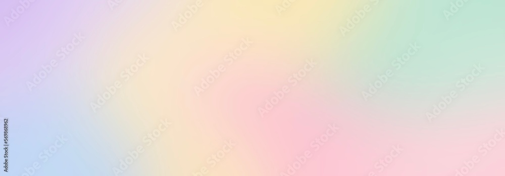 Abstract colorful pastel background banner