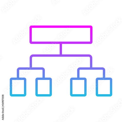 Hierarchical Structure Icon
