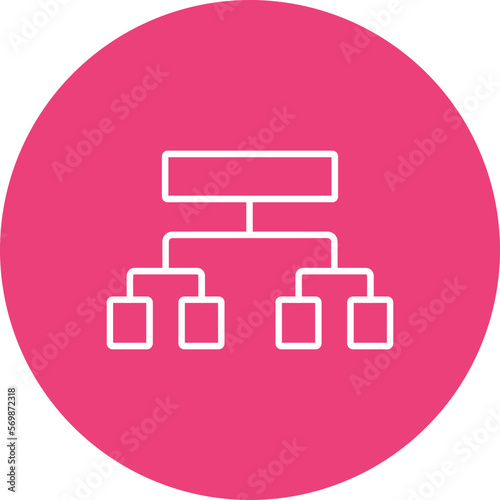 Hierarchical Structure Icon
