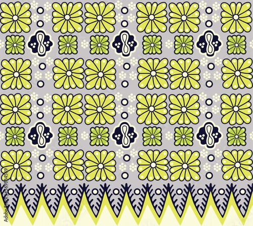 Pasepen, Banten, Java Island, Indonesia Batik Traditional Java - Vector