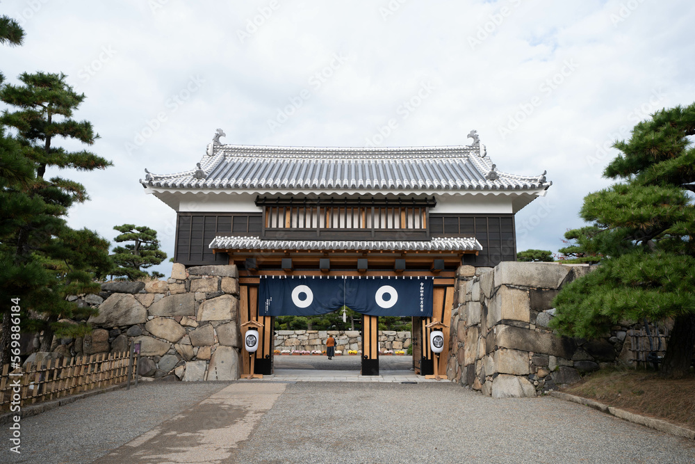 Fototapeta premium 高松城