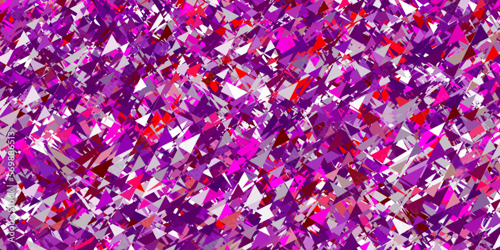 Light Purple, Pink vector pattern with polygonal style. Light Purple, Pink vector pattern with polygonal style.