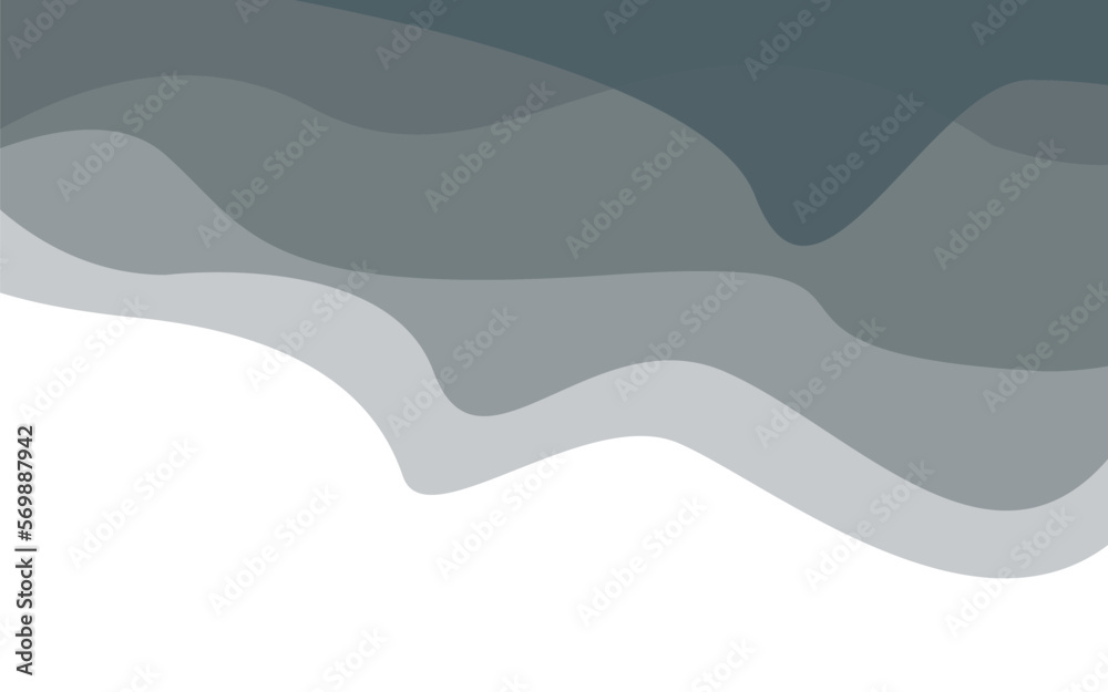 Vector abstract wave line colorful landing page flat background vector design	