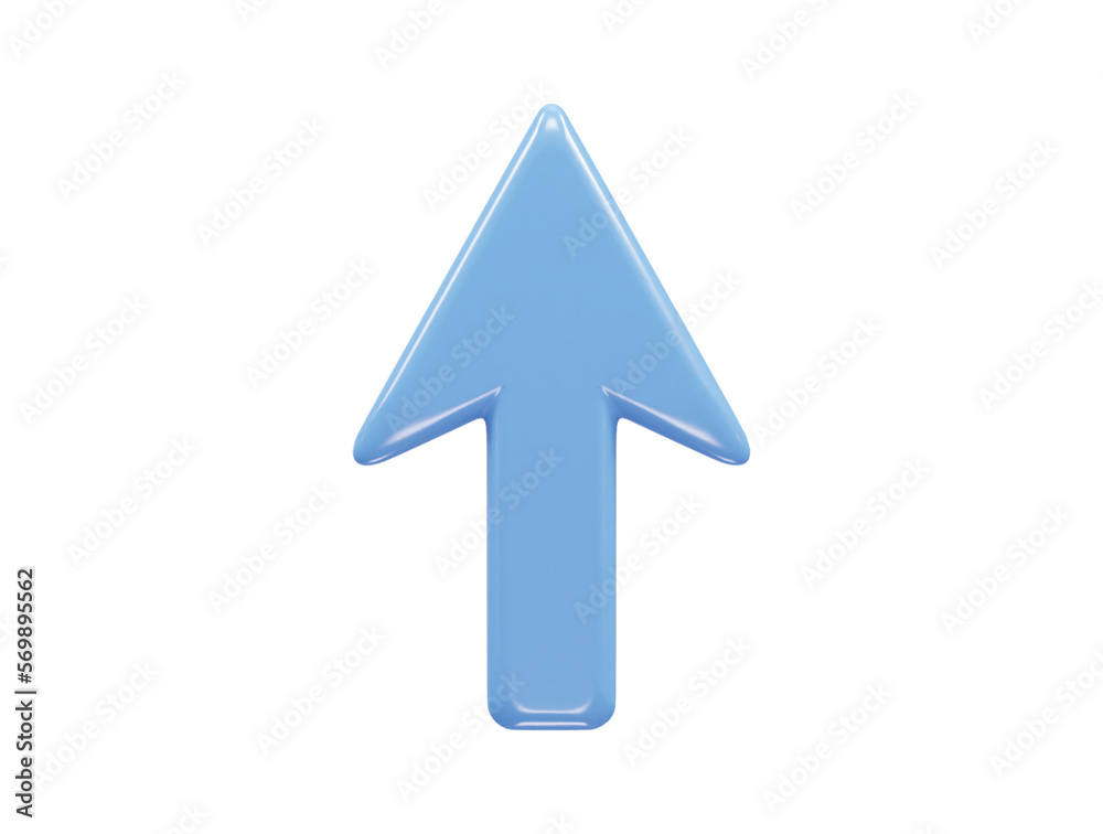 Arrow icon 3d rendering vector illustration transparent element Arrow icon 3d rendering vector illustration transparent element