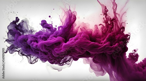 Abstract background - magenta colored smoke