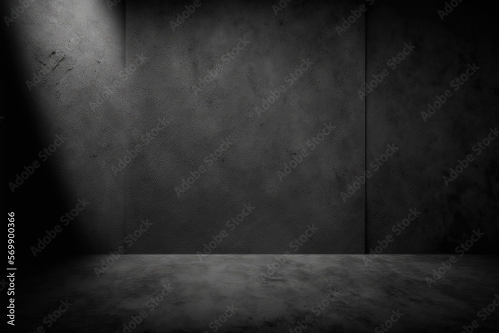 Dark concrete cement texture background, background design, abstract backgrounds. Generative AI Dark concrete cement texture background, background design, abstract backgrounds. Generative AI