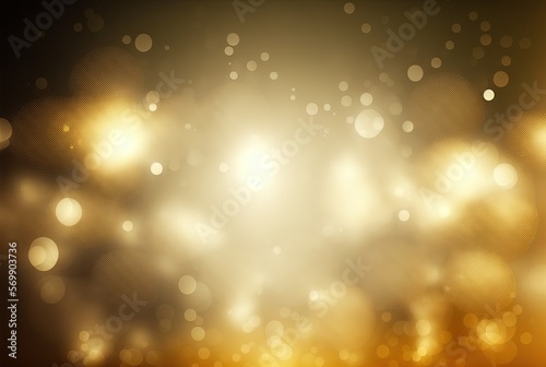 abstract gold background with blur bokeh light, gold glitter glow magical moment luxury background wallpaper in luxury atmosphere